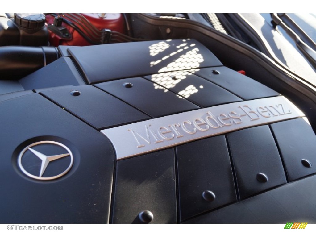2006 SL 500 Roadster - Firemist Red Metallic / Stone photo #138