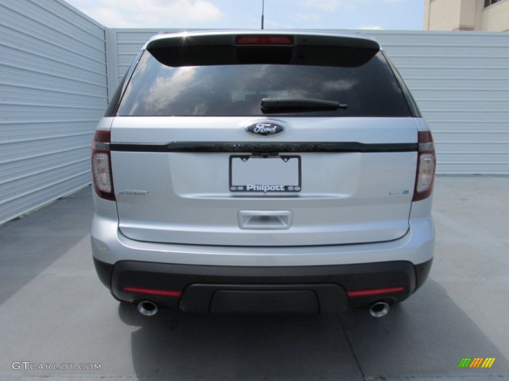 2015 Explorer Sport 4WD - Ingot Silver / Sport Charcoal Black photo #5