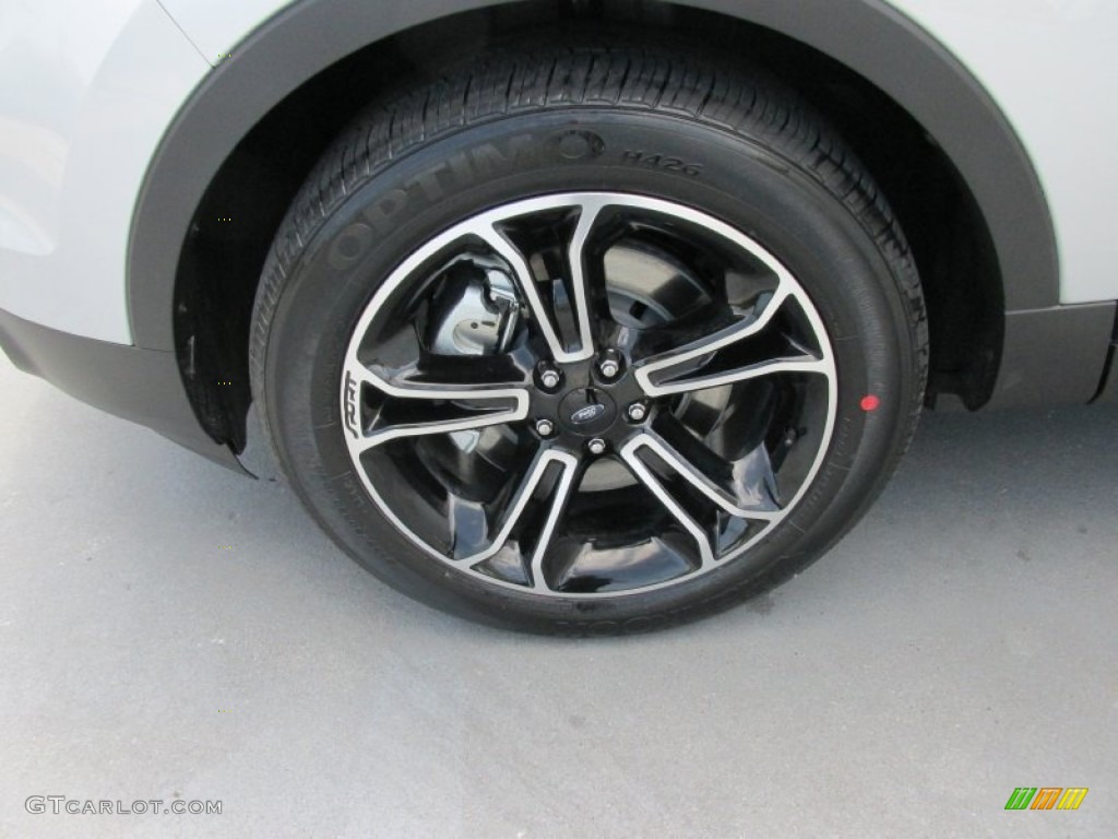 2015 Explorer Sport 4WD - Ingot Silver / Sport Charcoal Black photo #11