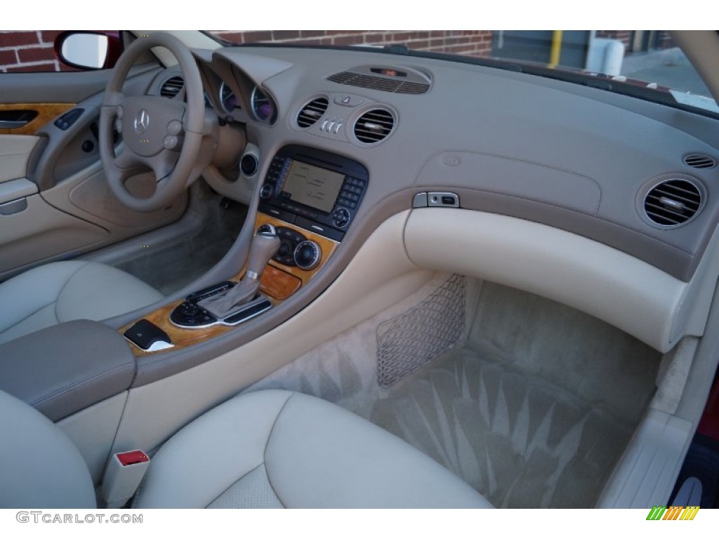 2006 SL 500 Roadster - Firemist Red Metallic / Stone photo #182