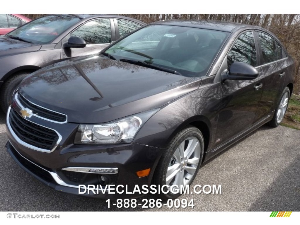 2015 Cruze LTZ - Tungsten Metallic / Jet Black photo #1