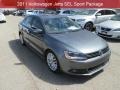 Platinum Gray Metallic 2011 Volkswagen Jetta SEL Sedan