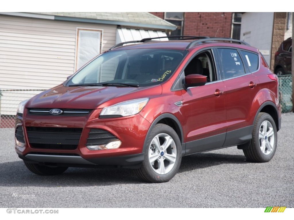 2015 Escape SE 4WD - Sunset Metallic / Charcoal Black photo #1