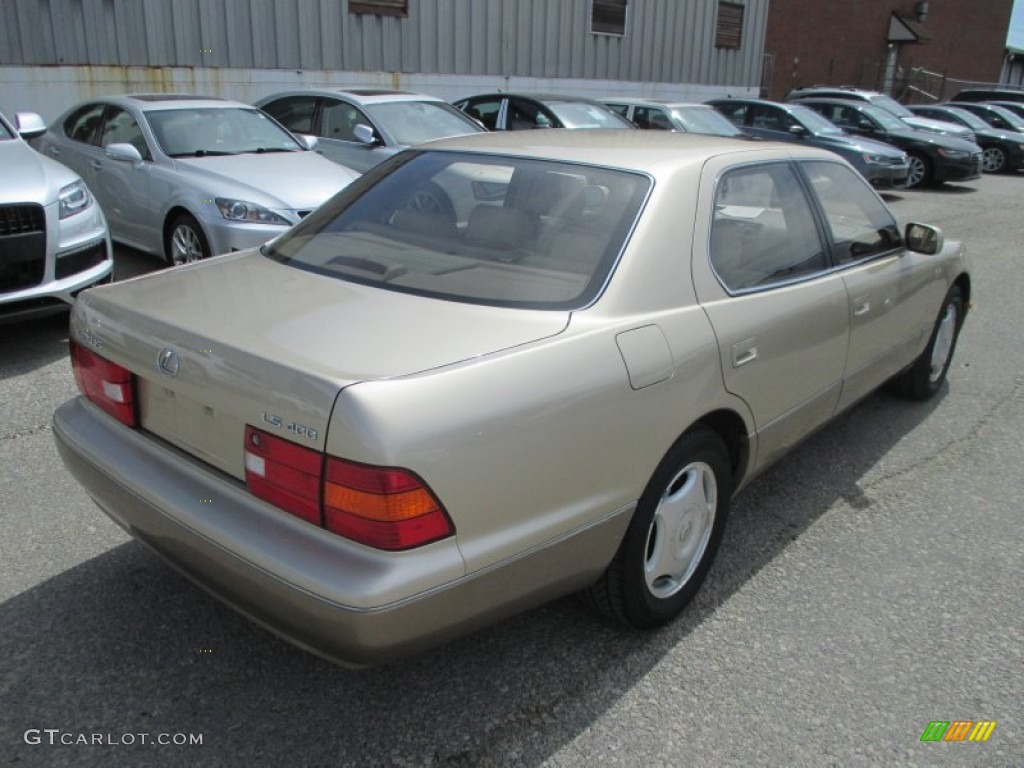 1999 LS 400 - Mystic Gold Metallic / Ivory photo #3