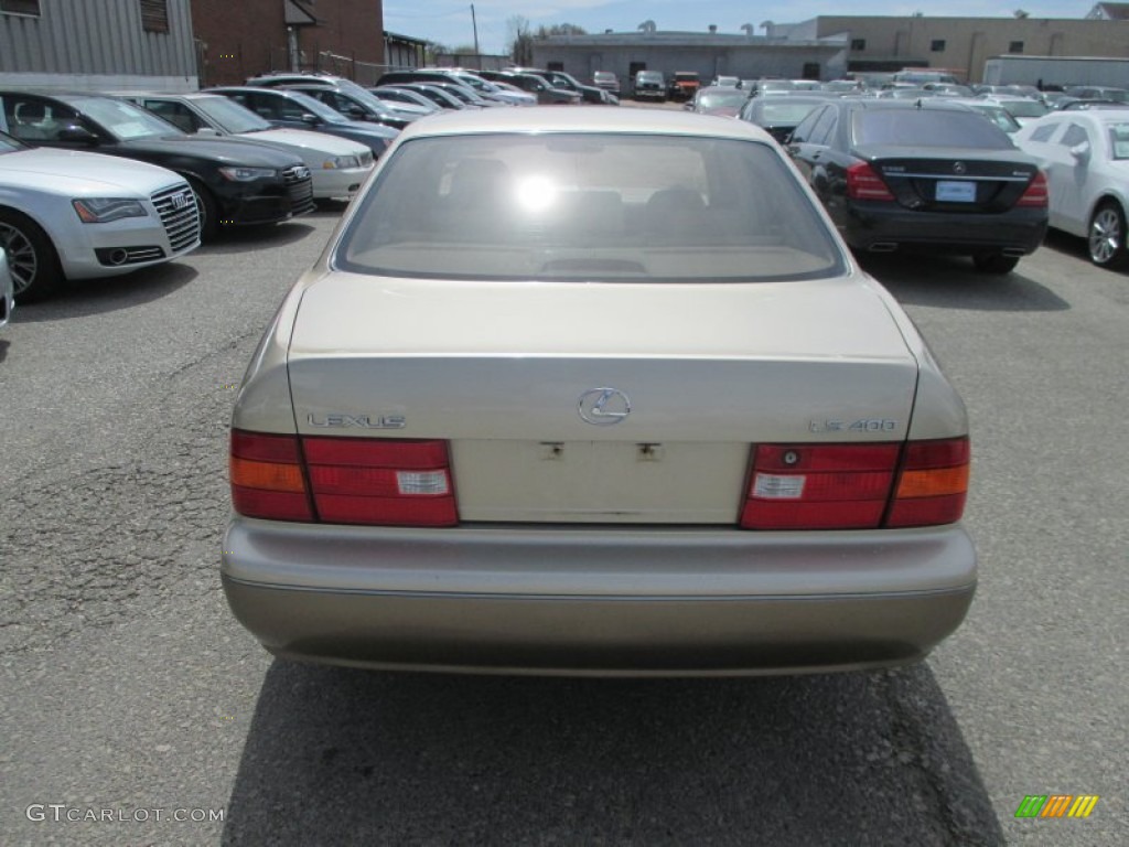 1999 LS 400 - Mystic Gold Metallic / Ivory photo #9