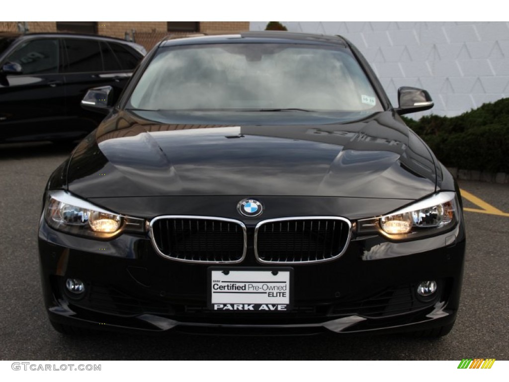 2015 3 Series 328i xDrive Sedan - Jet Black / Black photo #7