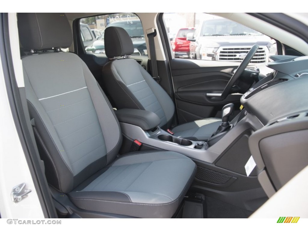 2015 Escape SE 4WD - Oxford White / Charcoal Black photo #10