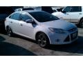 Oxford White - Focus SE Sedan Photo No. 1