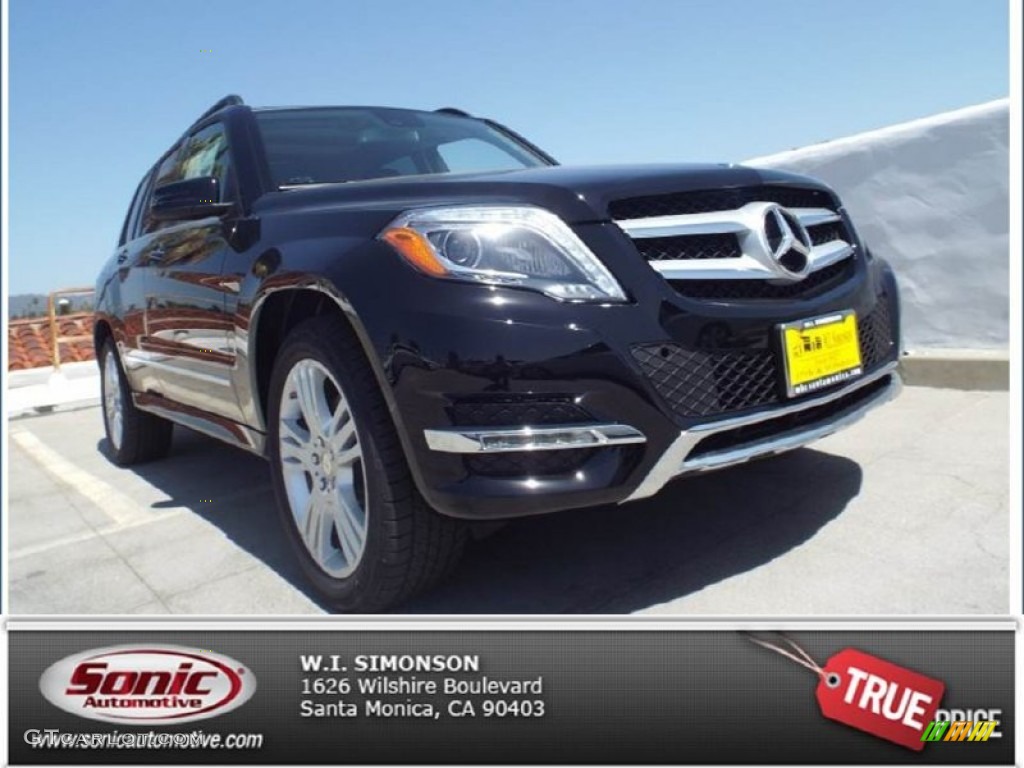 2015 GLK 350 4Matic - Black / Black photo #1