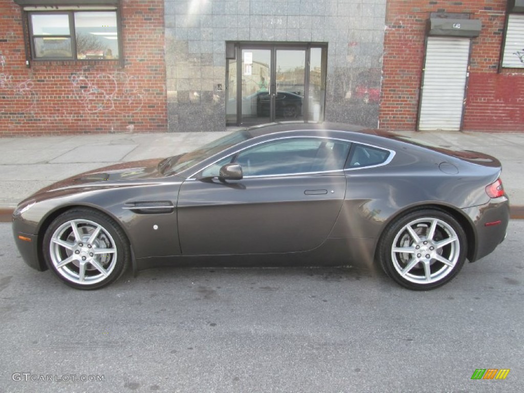 Mercury Silver 2008 Aston Martin V8 Vantage Coupe Exterior Photo #103162724