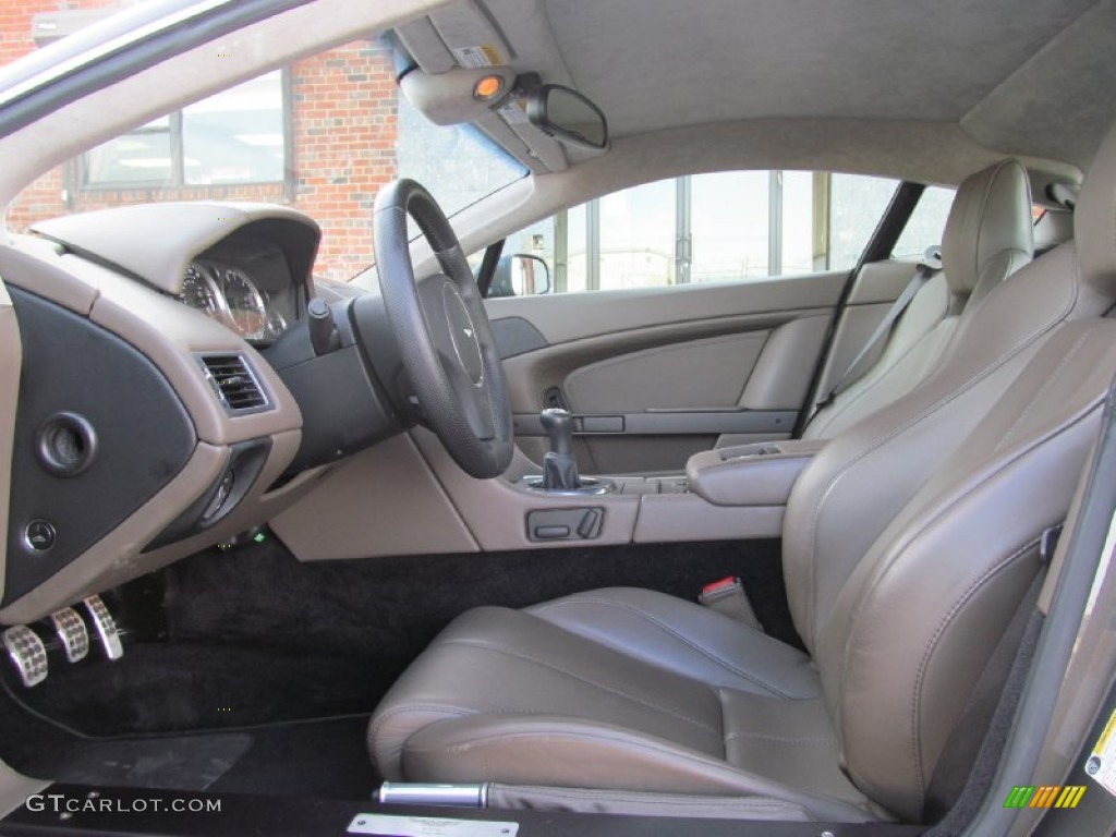 2008 Aston Martin V8 Vantage Coupe Front Seat Photo #103163360