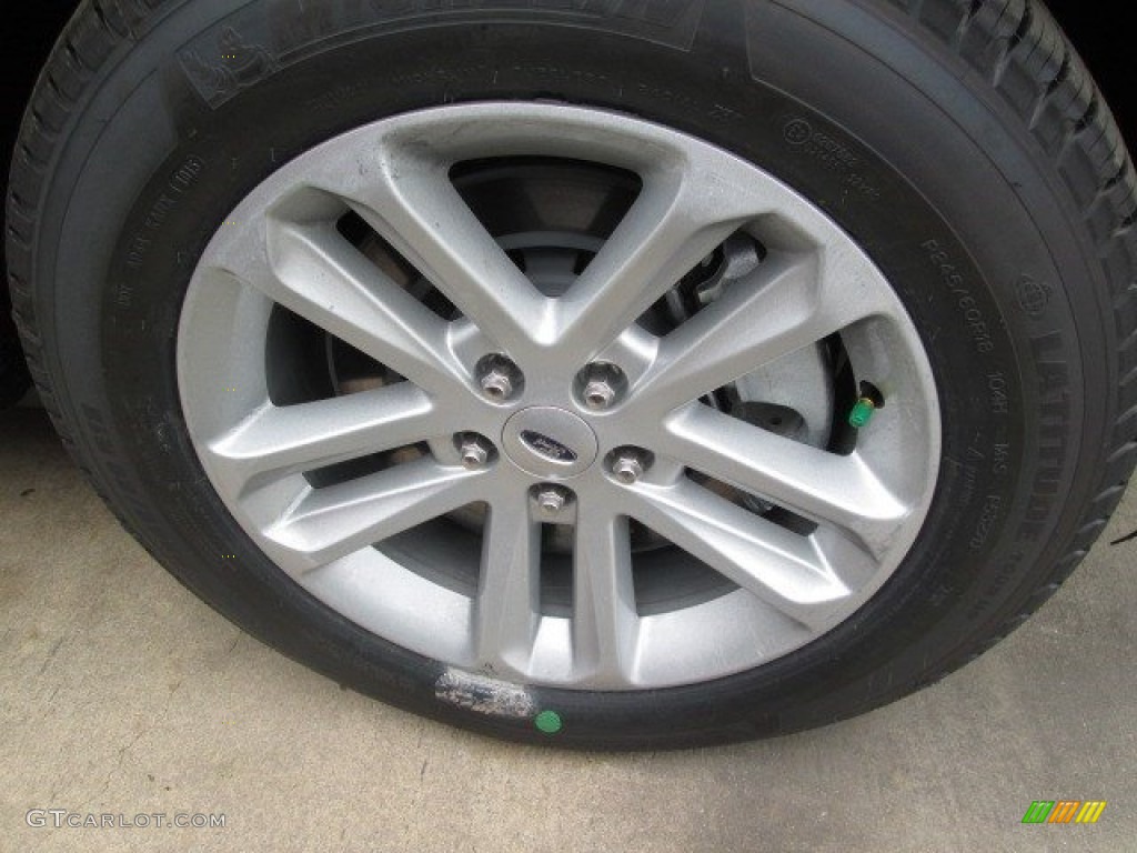 2015 Explorer XLT - Deep Impact Blue / Medium Light Stone photo #3