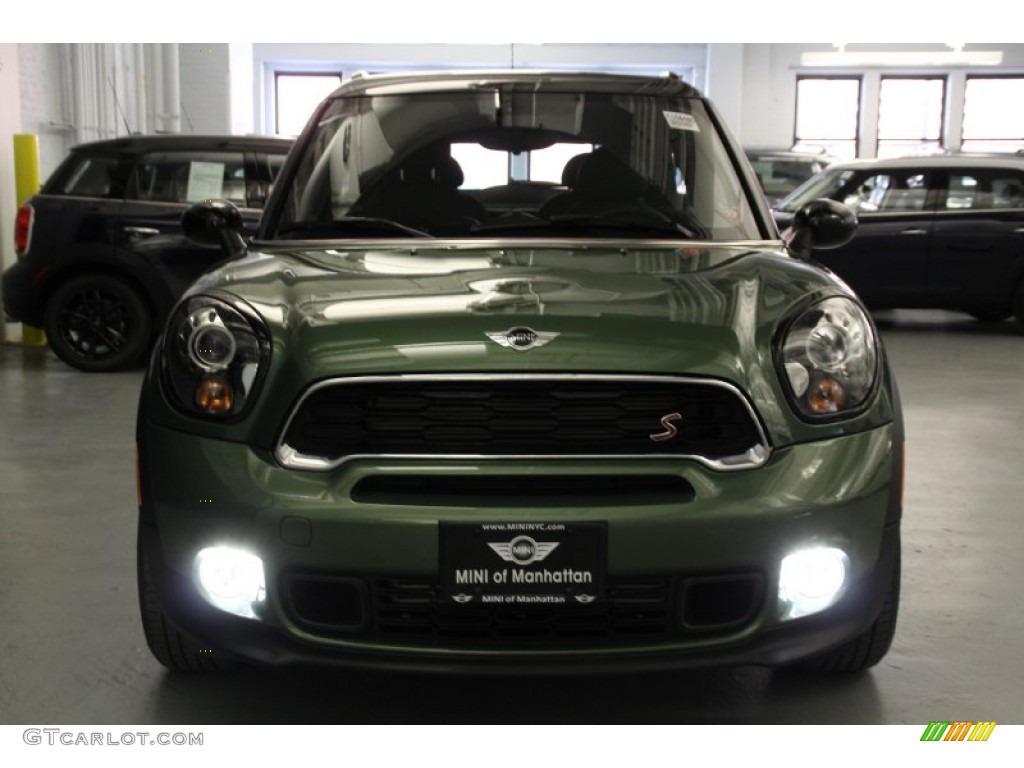 2015 Paceman Cooper S All4 - Jungle Green Metallic / Carbon Black photo #2