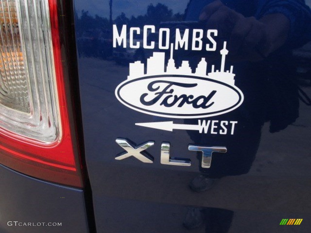 2015 Explorer XLT - Deep Impact Blue / Medium Light Stone photo #11