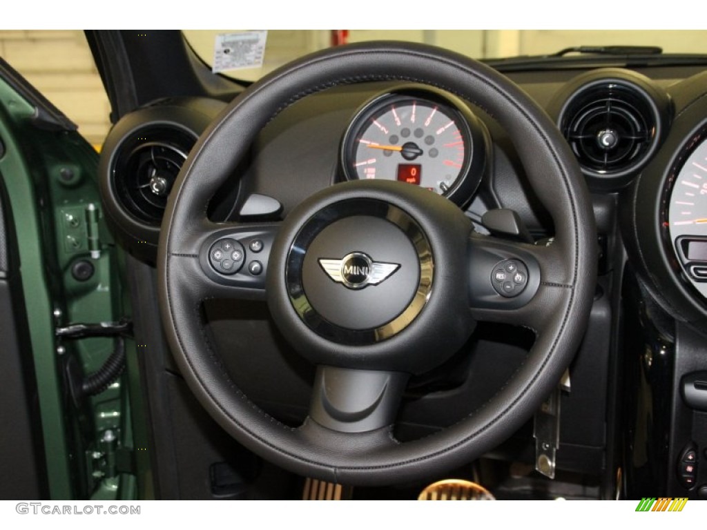 2015 Paceman Cooper S All4 - Jungle Green Metallic / Carbon Black photo #16