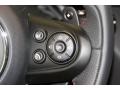 2015 Mini Cooper JCW Double Stripe Carbon Black/Dinamica Interior Controls Photo