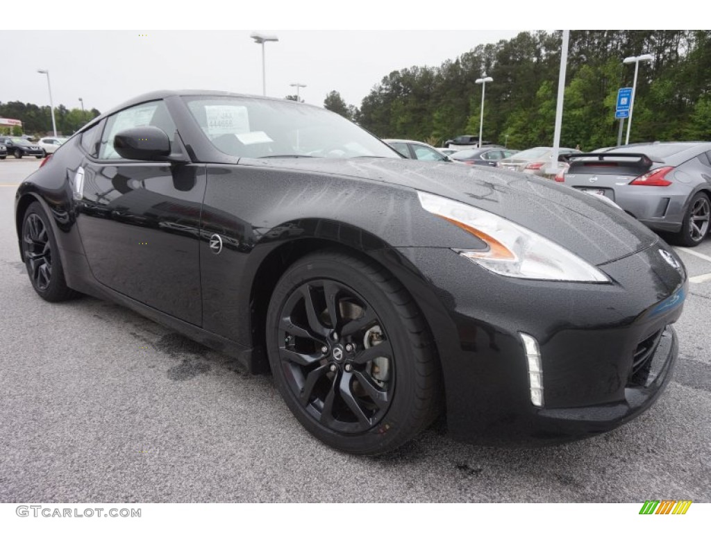 Magnetic Black 2015 Nissan 370Z Coupe Exterior Photo #103166195