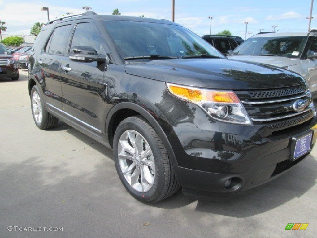 2015 Explorer Limited - Tuxedo Black / Charcoal Black photo #1