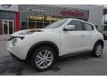 2015 Pearl White Nissan Juke S  photo #1