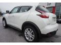 2015 Pearl White Nissan Juke S  photo #3