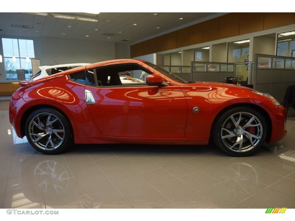 2015 370Z Sport Tech Coupe - Solid Red / Black photo #5