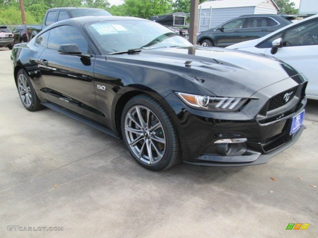 2015 Mustang GT Premium Coupe - Black / Ebony photo #1