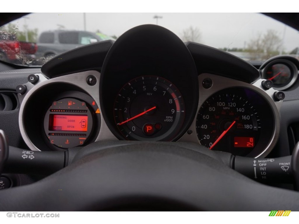 2015 370Z Sport Coupe - Gun Metallic / Black photo #14