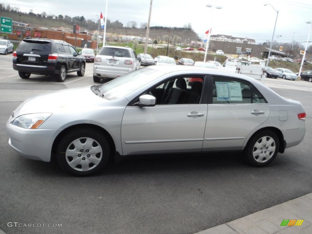 2003 Accord LX V6 Sedan - Satin Silver Metallic / Gray photo #6