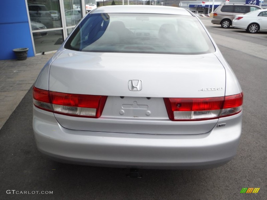 2003 Accord LX V6 Sedan - Satin Silver Metallic / Gray photo #9