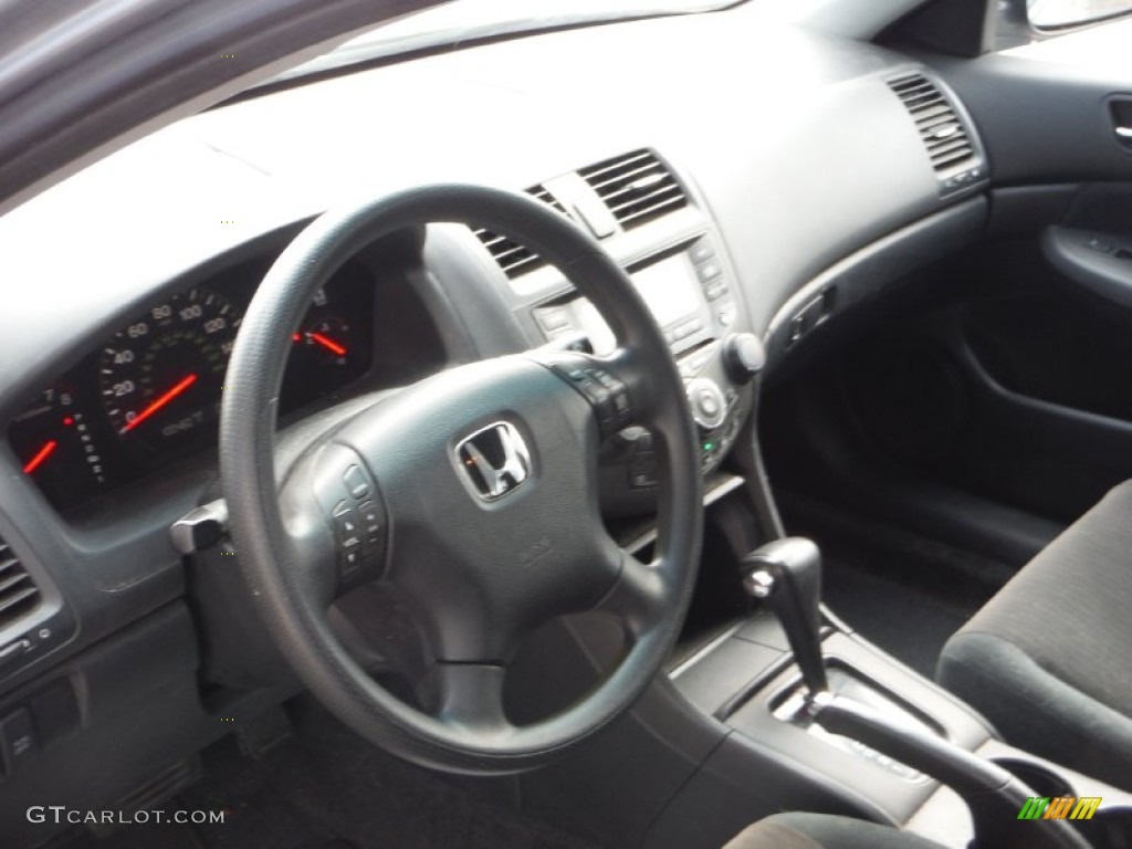 2003 Accord LX V6 Sedan - Satin Silver Metallic / Gray photo #12