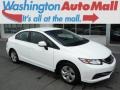 Taffeta White - Civic LX Sedan Photo No. 1