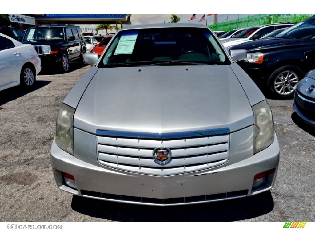 2006 CTS Sedan - Silver Smoke / Light Gray/Ebony photo #2