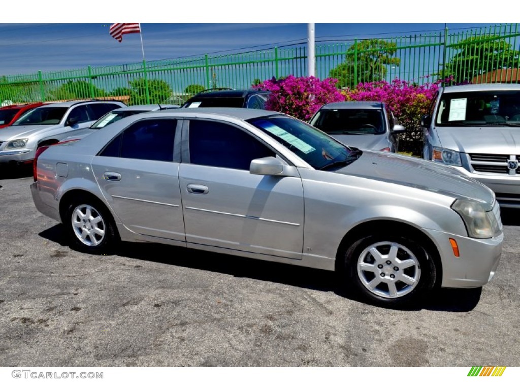 2006 CTS Sedan - Silver Smoke / Light Gray/Ebony photo #5