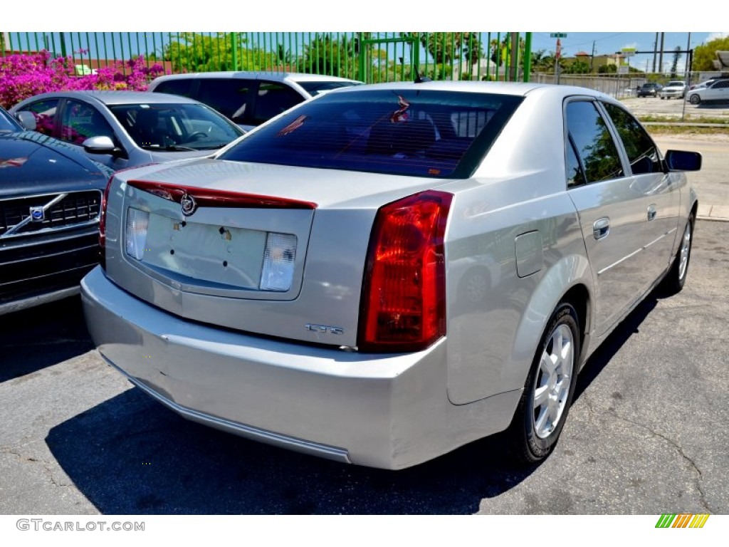 2006 CTS Sedan - Silver Smoke / Light Gray/Ebony photo #7