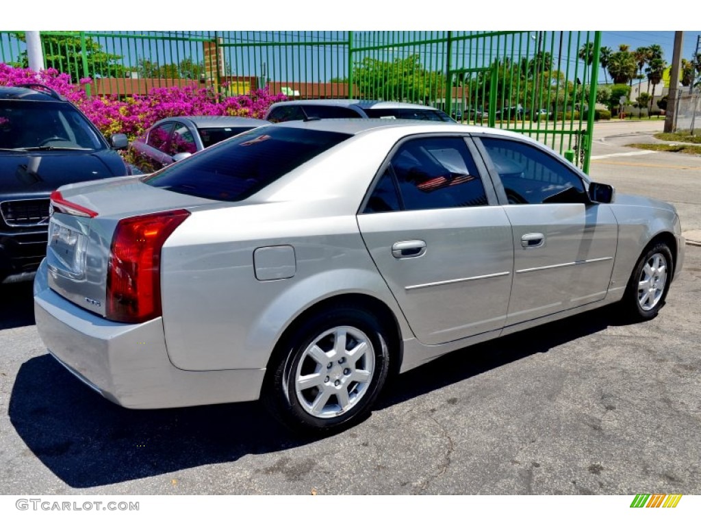 2006 CTS Sedan - Silver Smoke / Light Gray/Ebony photo #8