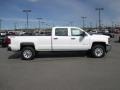 Summit White 2015 Chevrolet Silverado 3500HD WT Crew Cab 4x4 Exterior