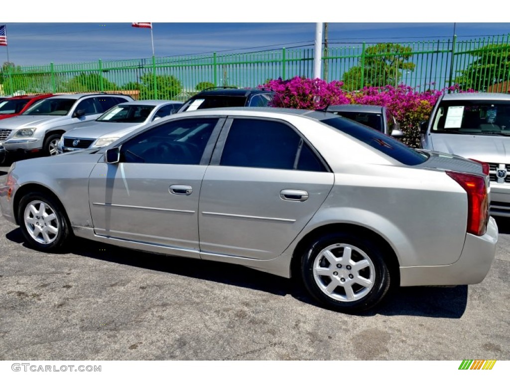 2006 CTS Sedan - Silver Smoke / Light Gray/Ebony photo #26
