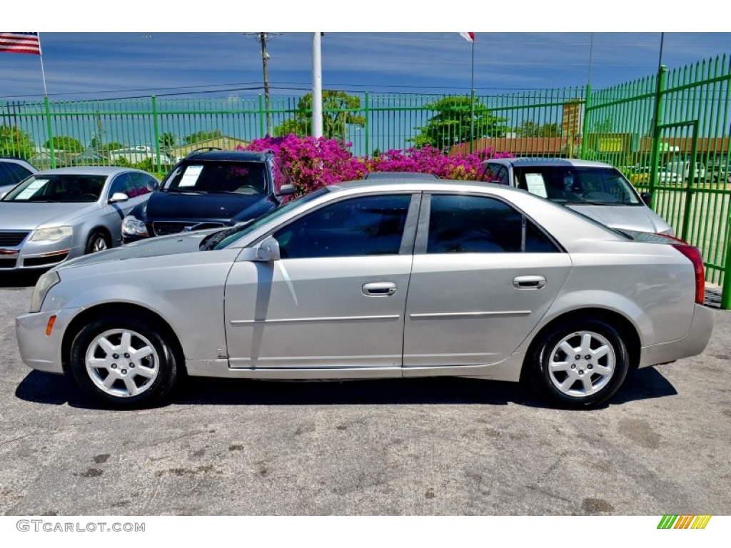 2006 CTS Sedan - Silver Smoke / Light Gray/Ebony photo #28