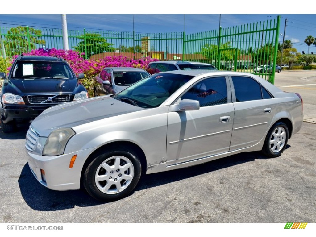 2006 CTS Sedan - Silver Smoke / Light Gray/Ebony photo #29