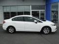 Taffeta White - Civic LX Sedan Photo No. 2
