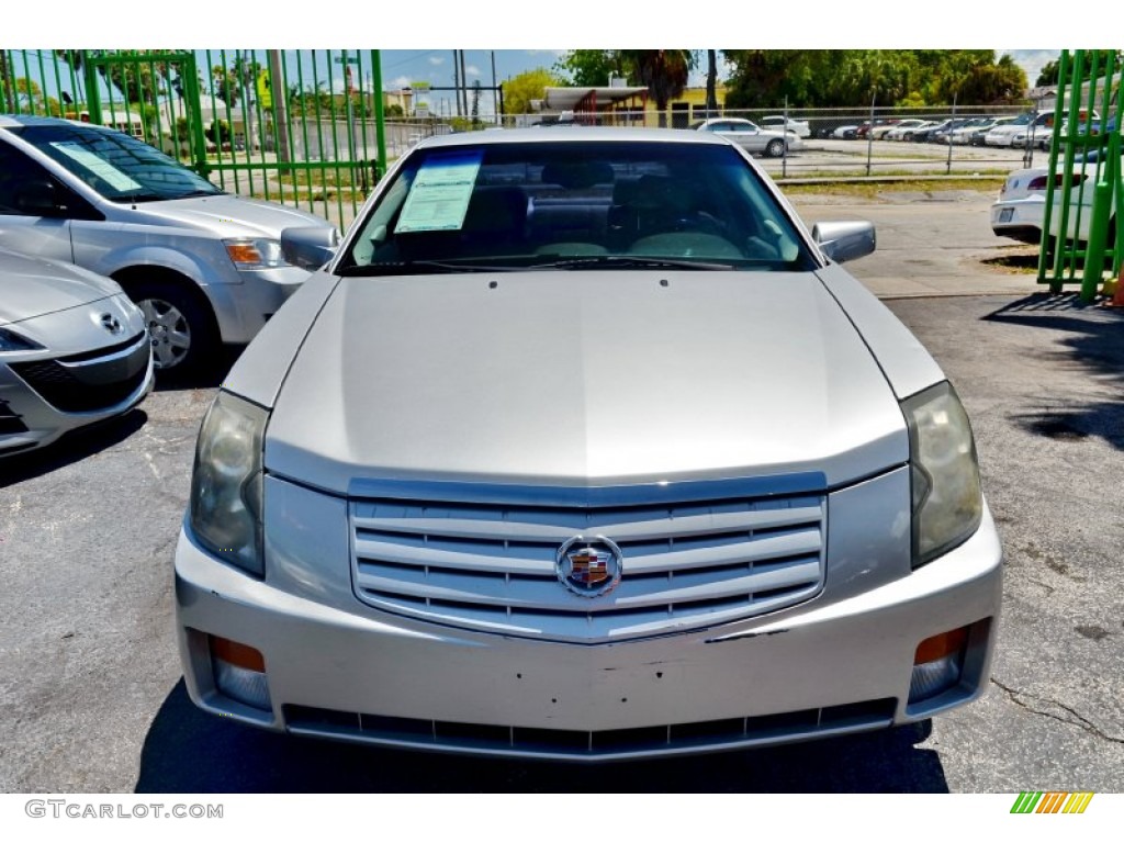2006 CTS Sedan - Silver Smoke / Light Gray/Ebony photo #33