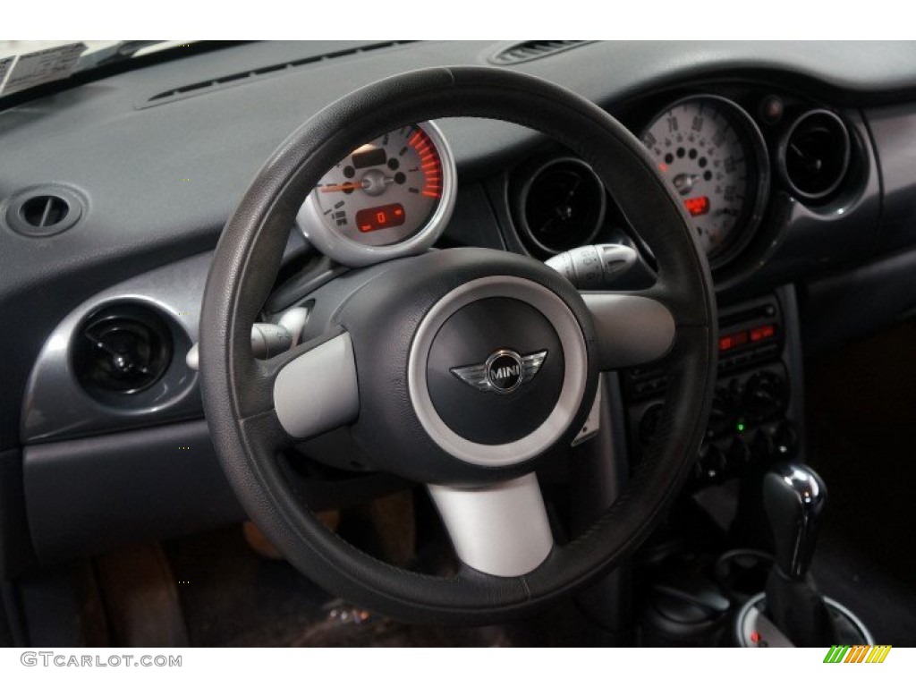 2005 Cooper Hardtop - British Racing Green Metallic / Space Grey/Panther Black photo #18