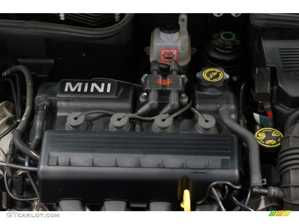 2005 Cooper Hardtop - British Racing Green Metallic / Space Grey/Panther Black photo #28