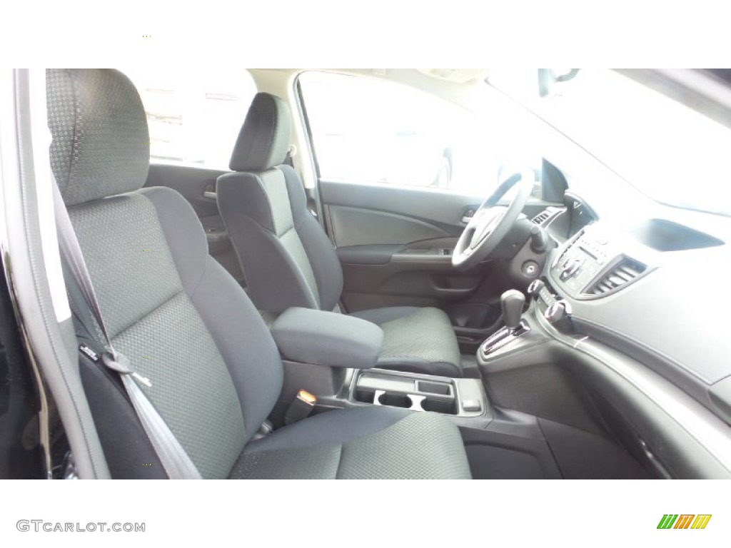 2015 CR-V LX AWD - Crystal Black Pearl / Black photo #13