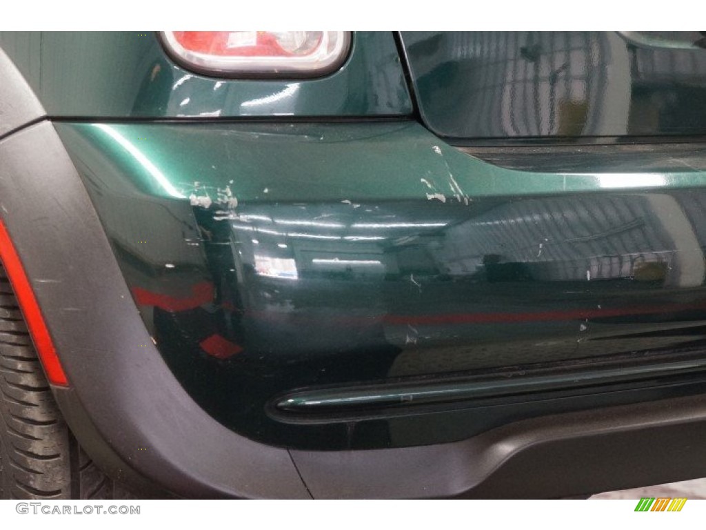 2005 Cooper Hardtop - British Racing Green Metallic / Space Grey/Panther Black photo #43