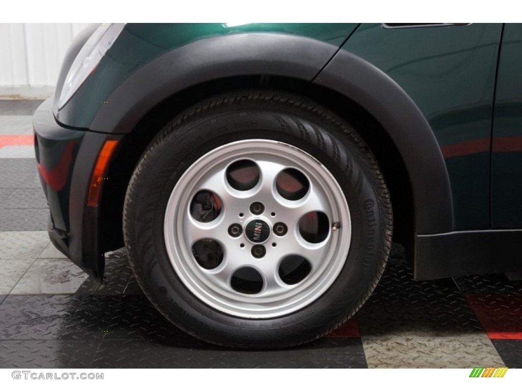 2005 Cooper Hardtop - British Racing Green Metallic / Space Grey/Panther Black photo #53