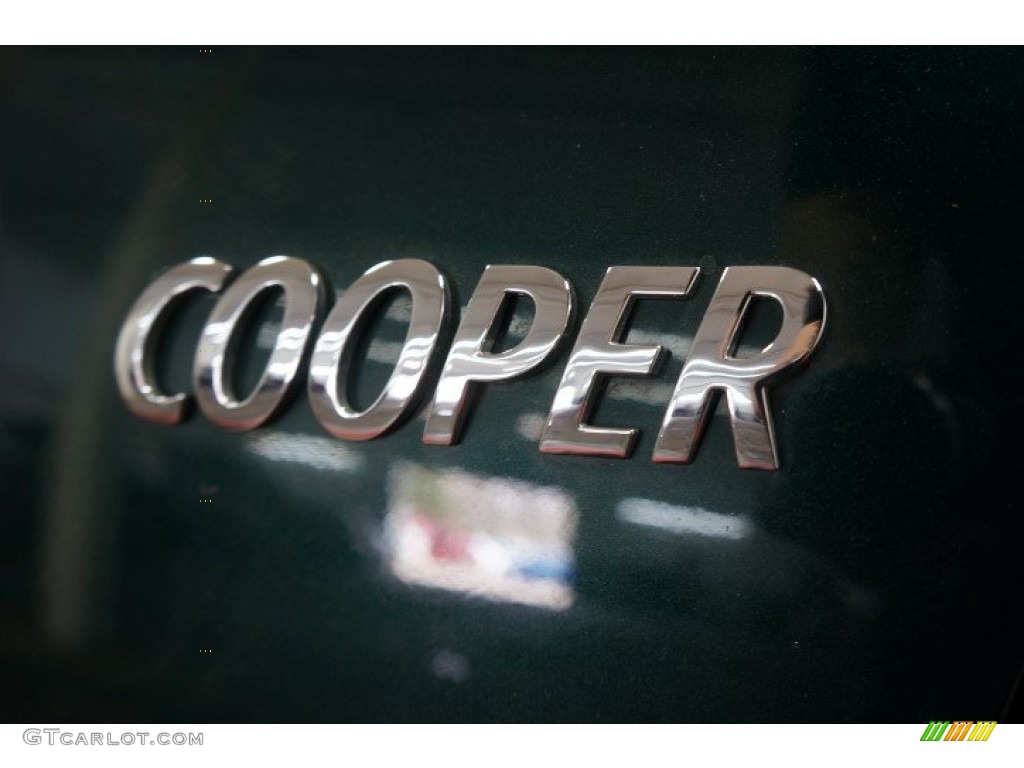 2005 Cooper Hardtop - British Racing Green Metallic / Space Grey/Panther Black photo #56