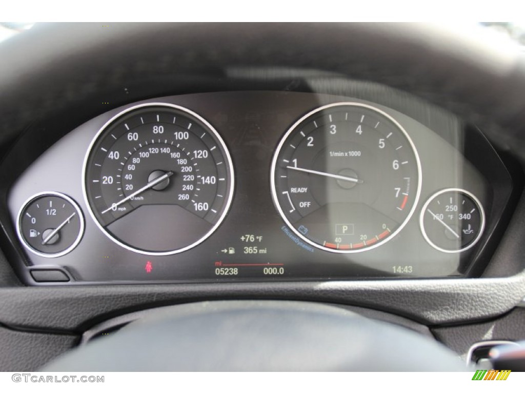 2015 BMW 4 Series 428i xDrive Coupe Gauges Photo #103172114