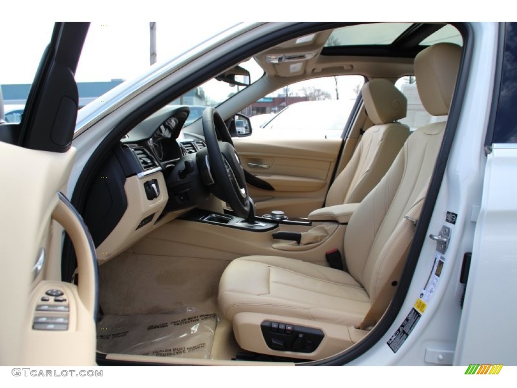 Venetian Beige Interior 2015 BMW 3 Series 328i xDrive Sports Wagon Photo #103172648