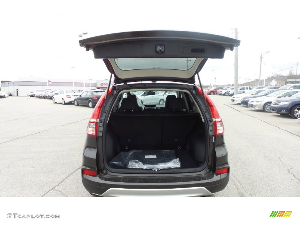 2015 CR-V EX-L AWD - Kona Coffee Metallic / Black photo #14